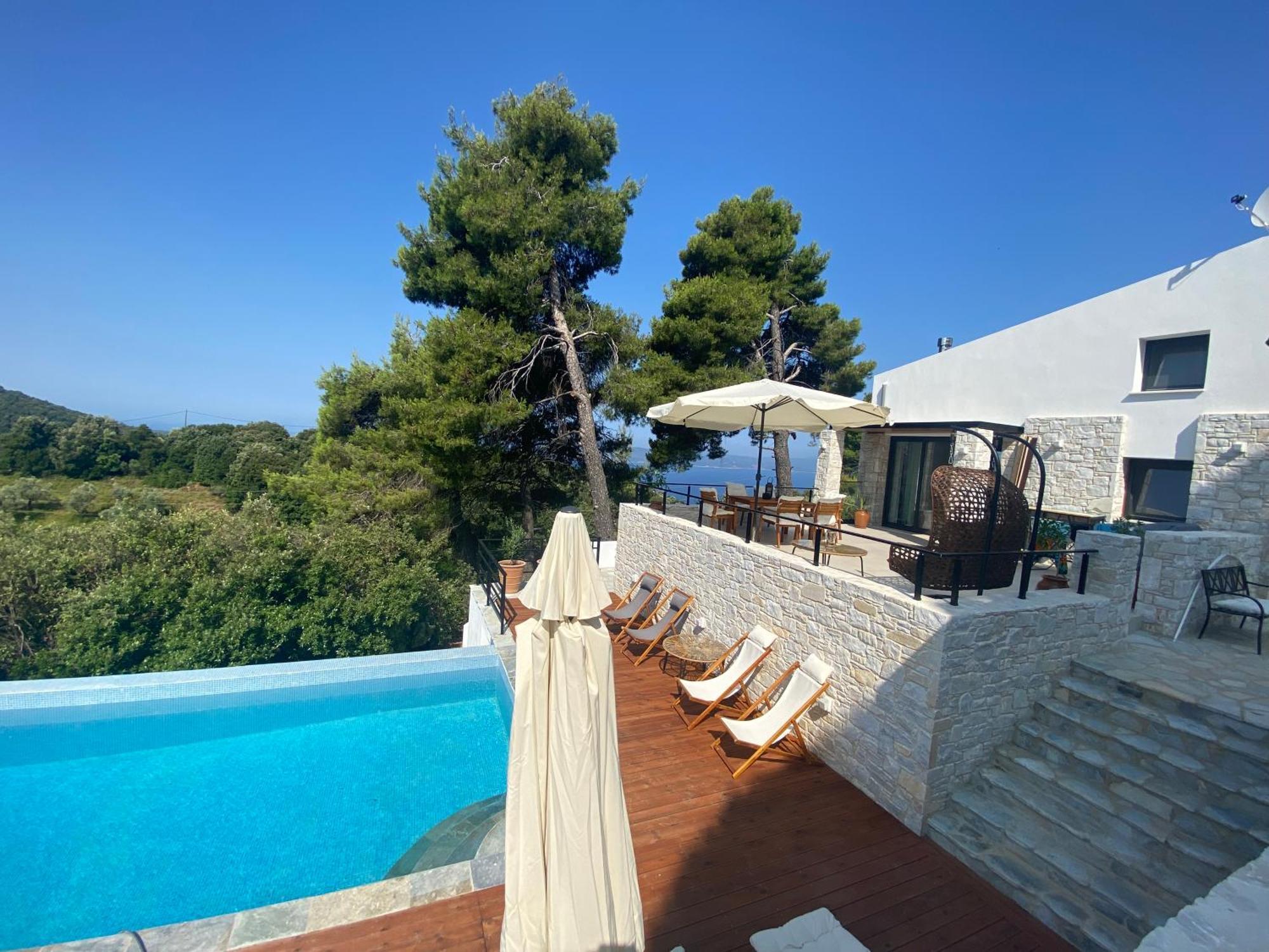 Allure Luxury Villas 3&4 Serenity Retreat Moni Evaggelistrias Екстер'єр фото