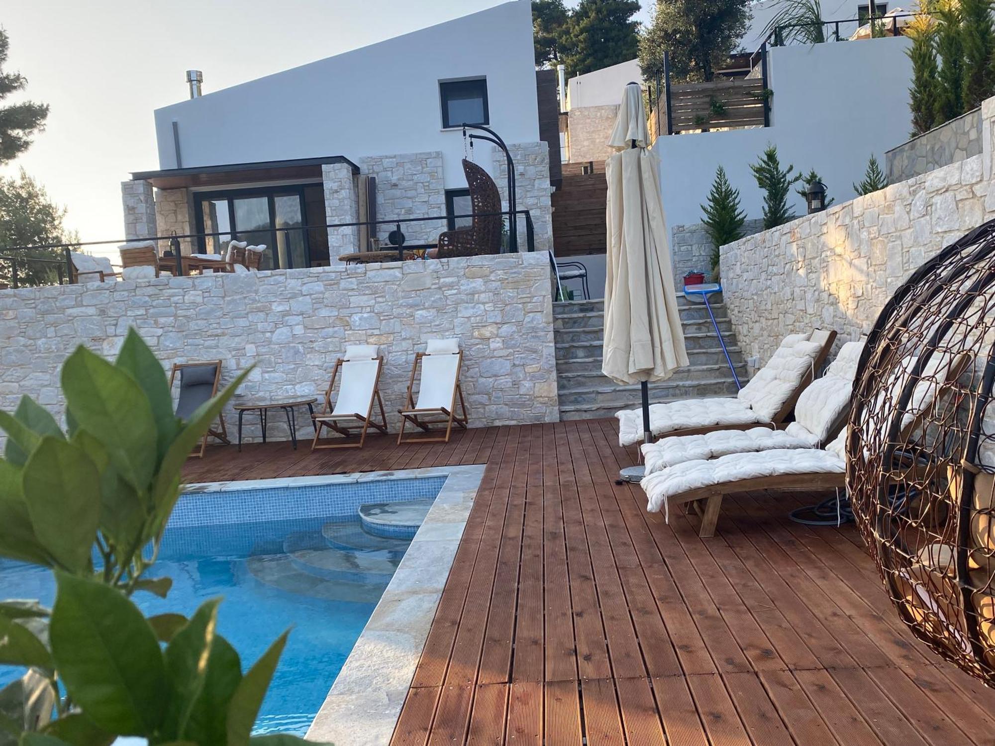 Allure Luxury Villas 3&4 Serenity Retreat Moni Evaggelistrias Екстер'єр фото