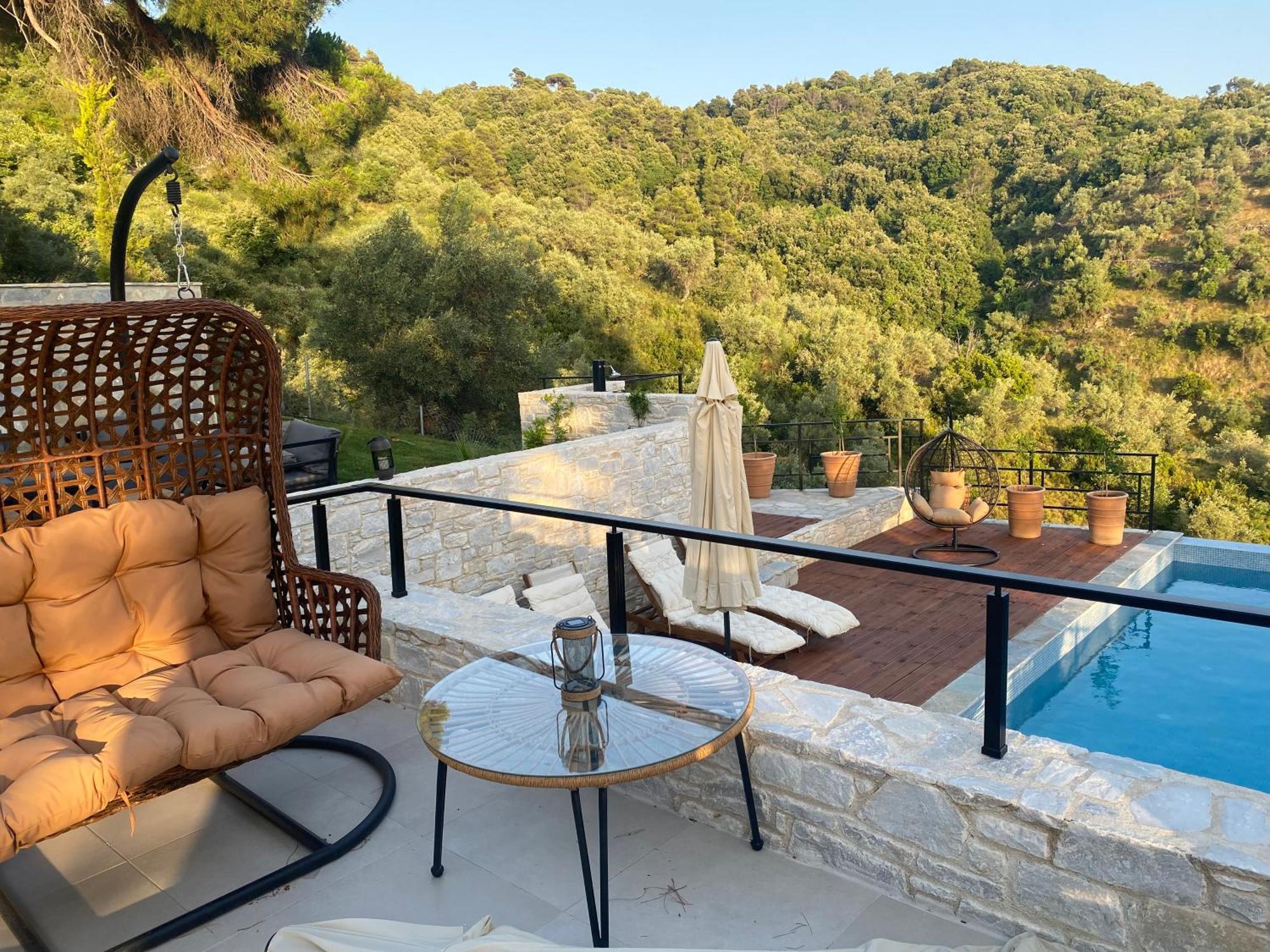 Allure Luxury Villas 3&4 Serenity Retreat Moni Evaggelistrias Екстер'єр фото