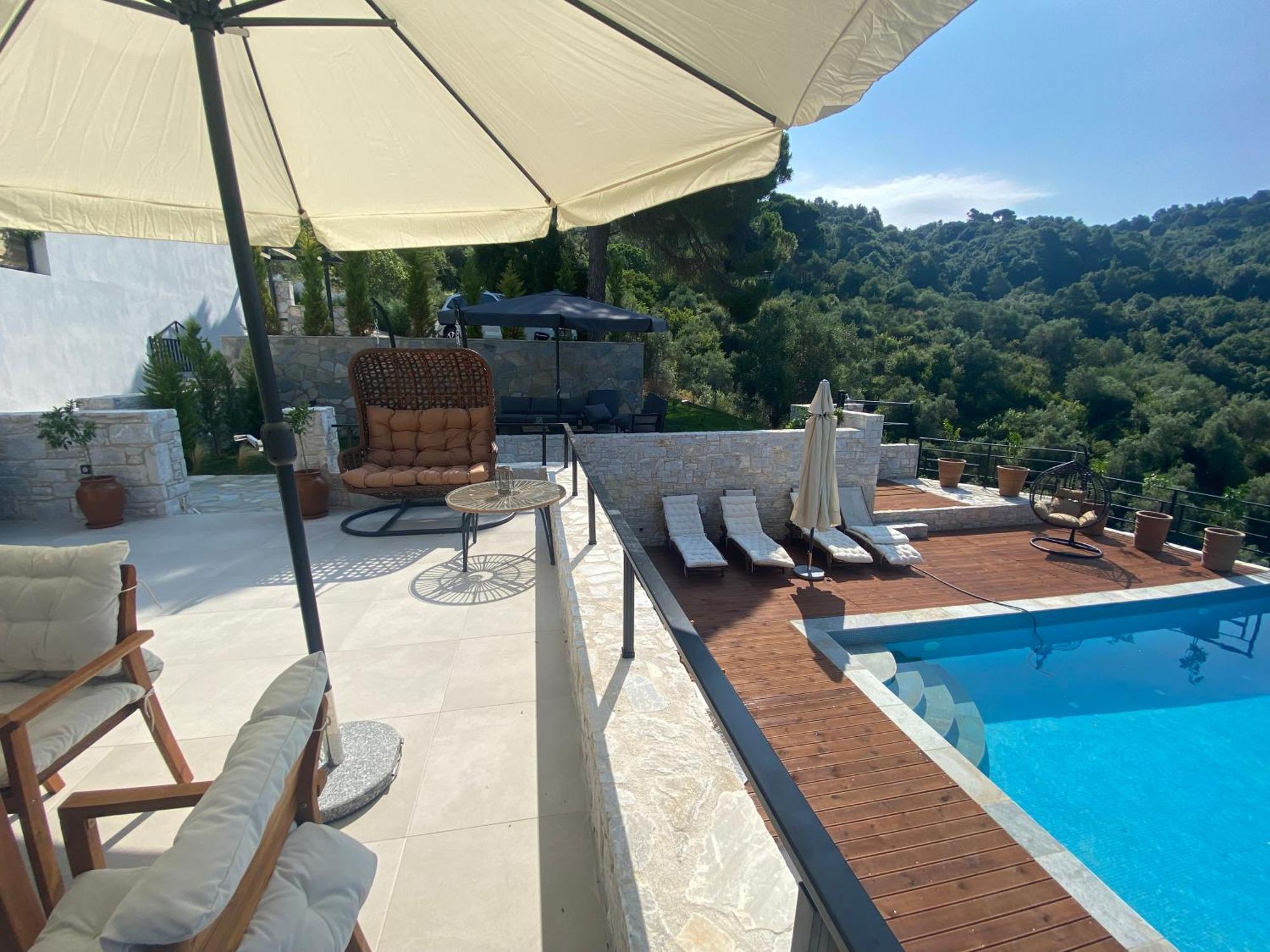 Allure Luxury Villas 3&4 Serenity Retreat Moni Evaggelistrias Екстер'єр фото