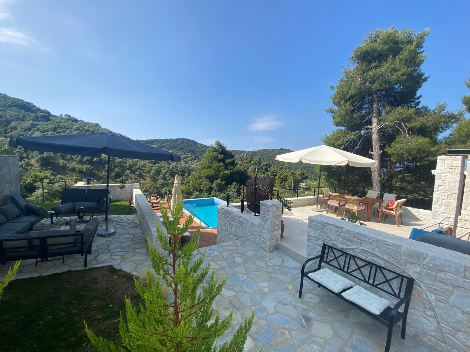 Allure Luxury Villas 3&4 Serenity Retreat Moni Evaggelistrias Екстер'єр фото