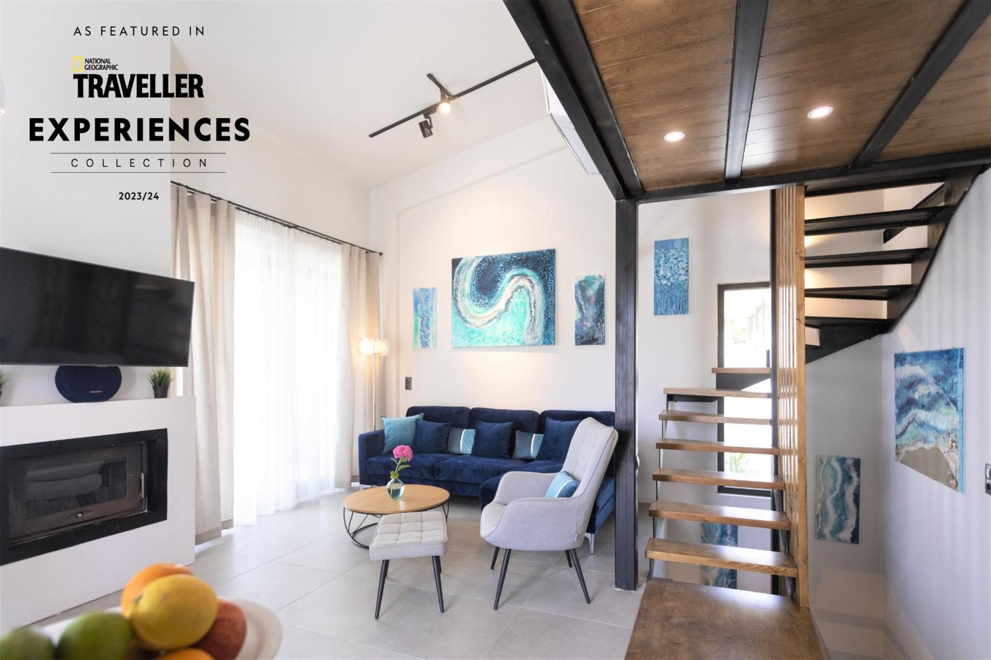 Allure Luxury Villas 3&4 Serenity Retreat Moni Evaggelistrias Екстер'єр фото